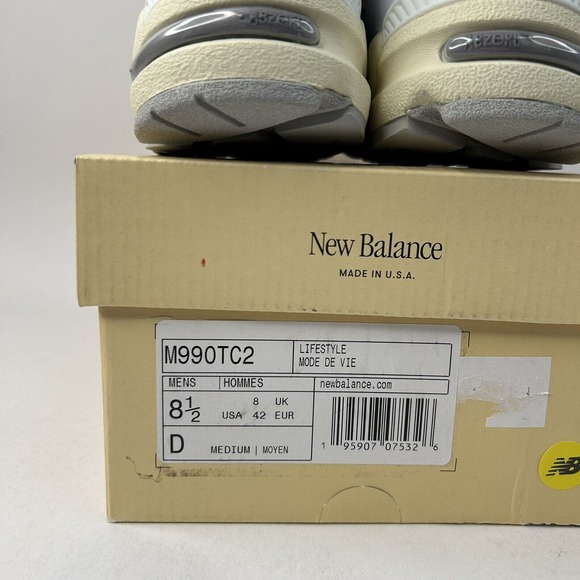 New Balance x Teddy Santis Shoes 990v2 “Sea Salt” 2024 - Picture 5 of 5